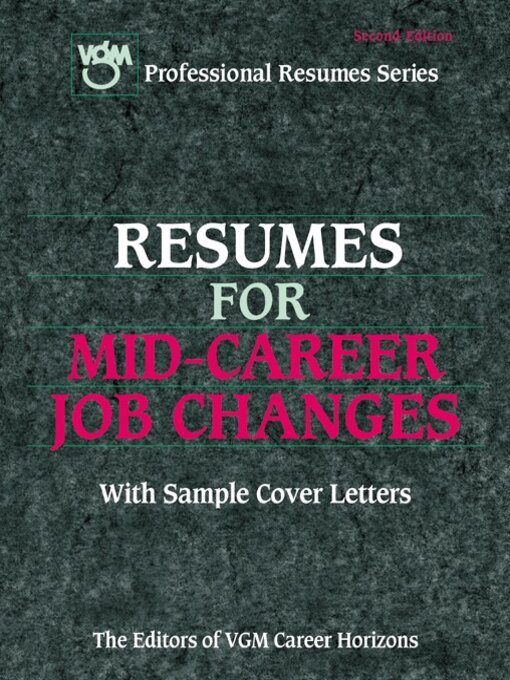 Cover image for Resumes for Mid-Career Job Changers